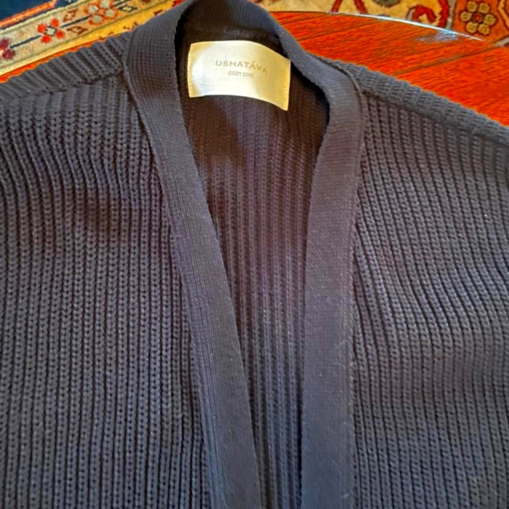 Ushatava cotton cardigan, women, size M
